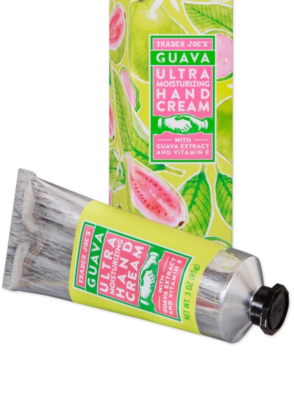Trader Joe's Guava Ultra Moisturizing Hand Cream - Pink & Green